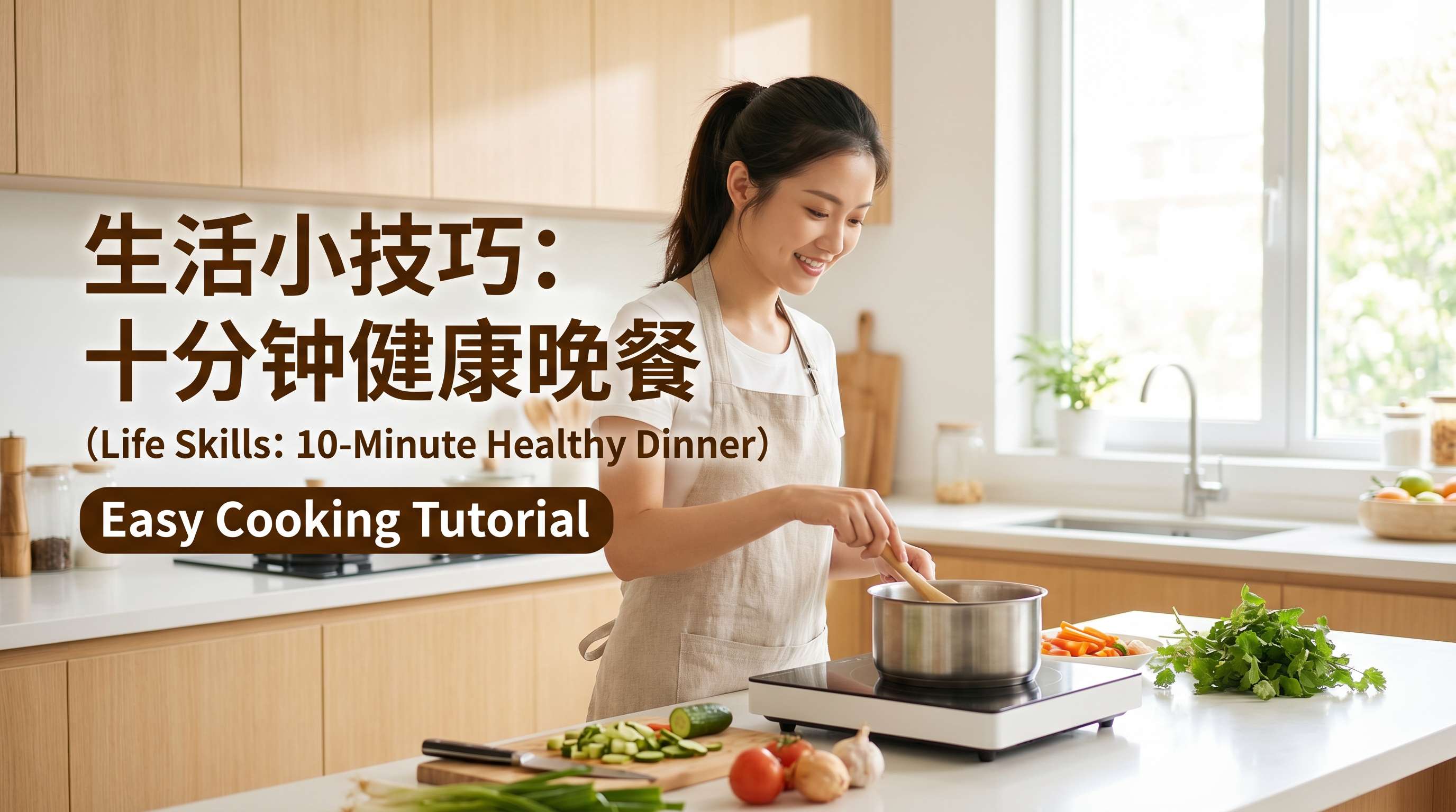 菠萝视频生活技能视频教程：十分钟健康晚餐烹饪教学，ac1pje.cn