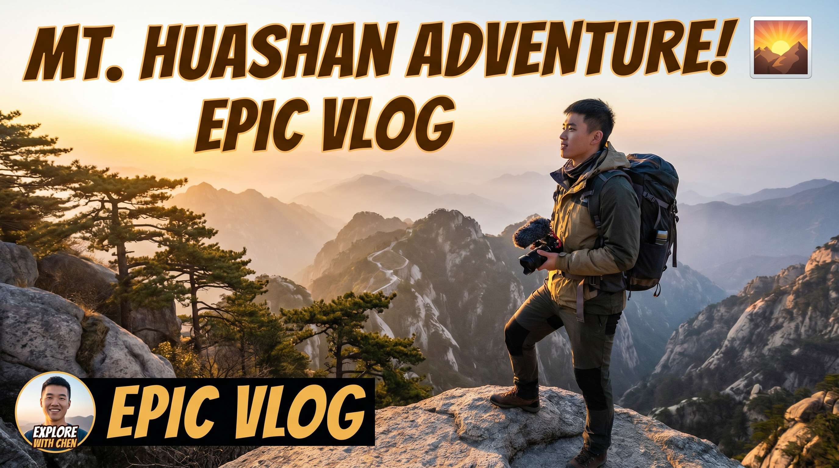 菠萝视频旅行Vlog：华山探险生活视频分享，ac1pje.cn